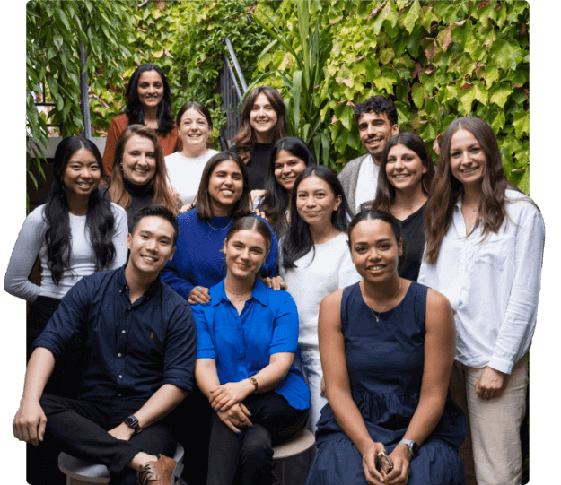 Domain Health team posing for a photo.