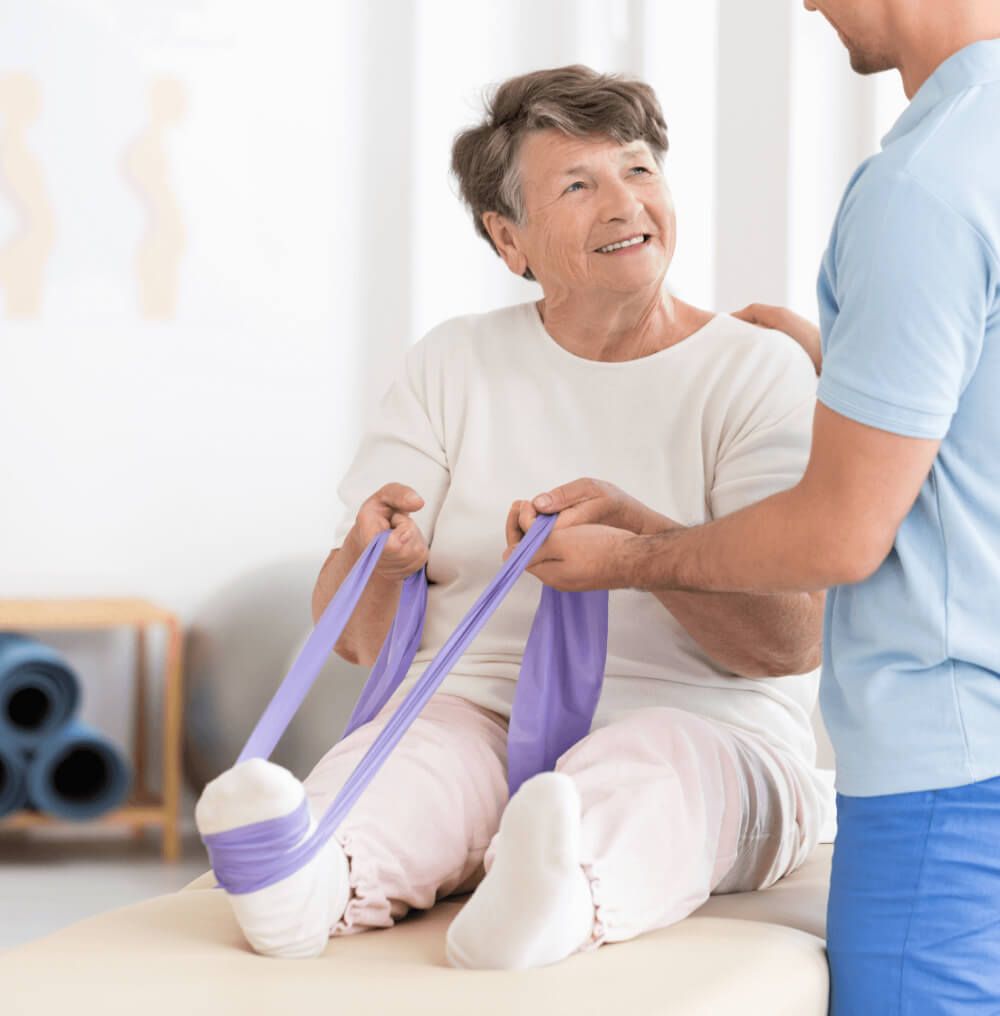 Geriatric Podiatry services on Domain Health